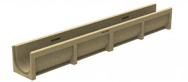 Лоток Steelot полимербетонный SteeStart DN100 H125