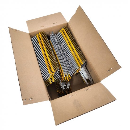 Реечные гвозди Finka R21 2.8x60 BK Ring (1800 шт)