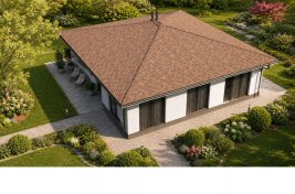 Гибкая черепица Quiet tile Rombica Медь