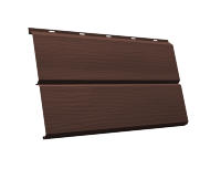 Металлический сайдинг Grand Line ЭкоБрус 3D Velur