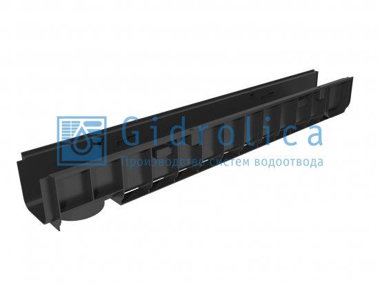 Лоток водоотводный Gidrolica Standart DN100