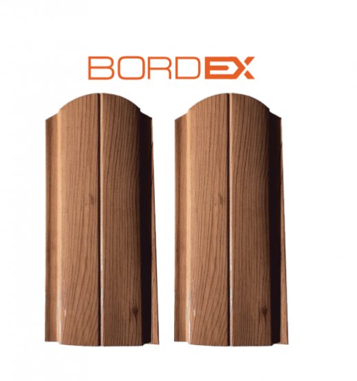 Штакетник SteelX полукруглый Bordex TIAR35