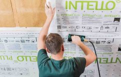 Пароизоляционная мембрана Intello Plus с вариативным Sd
