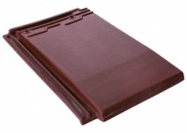 Керамическая черепица Rongguan Flat вишня