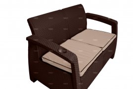 Уличная мебель диван двухместный TWEET Sofa 2 Seаt