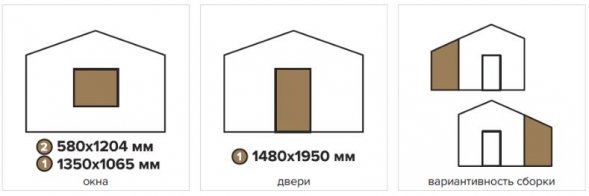 Садовый дом 10 Технониколь МАФ из мини бруса