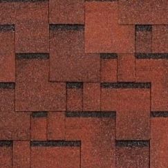 Мягкая кровля Тегола Top Shingle Футуро Красный