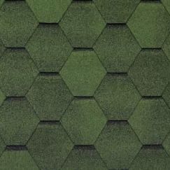 Мягкая кровля Тегола Top Shingle Смальто Зеленый