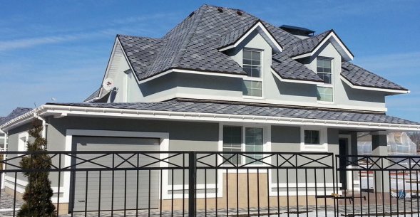 Мягкая кровля Тегола Top Shingle Смальто Серый