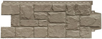Фасадные панели Grand Line Крупный камень Design Plus какао