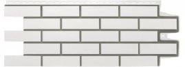 Фасадные панели Grand Line Клинкерный Кирпич Design молочный со швом