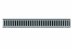 Лоток Steelot пластиковый SteePlain DN100 H100 с решеткой стальной